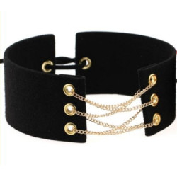Joy Jewels Ras de cou Coral Noir